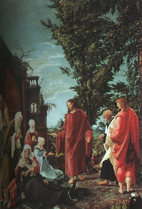 Albrecht Altdorfer Christ Taking Leave of His Mother china oil painting image